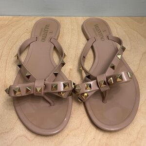 Valentino Jelly Thong Sandals - Size 36